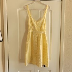 NWT Modcloth Yellow Womens Sundress Size 14